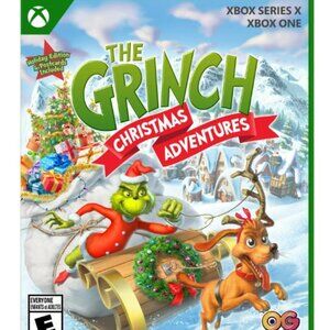 The Grinch Christmas Adventure Holiday Edition Nintendo Switch Game w/ Postcards